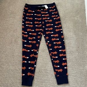 NWT Hanna Andersson fox pajamas size L
